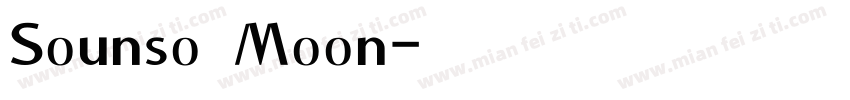 Sounso Moon字体转换